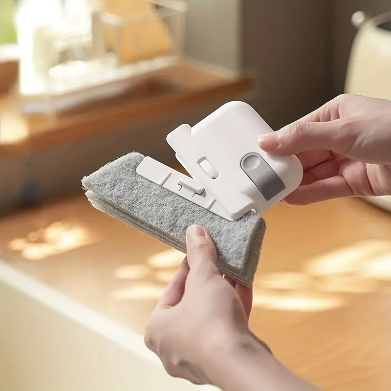 1pc Removable 2-in-1 Slot Brush Window Slot Windowsill Slot Brush Multi-functional Household Window Slot Cleaning Brush