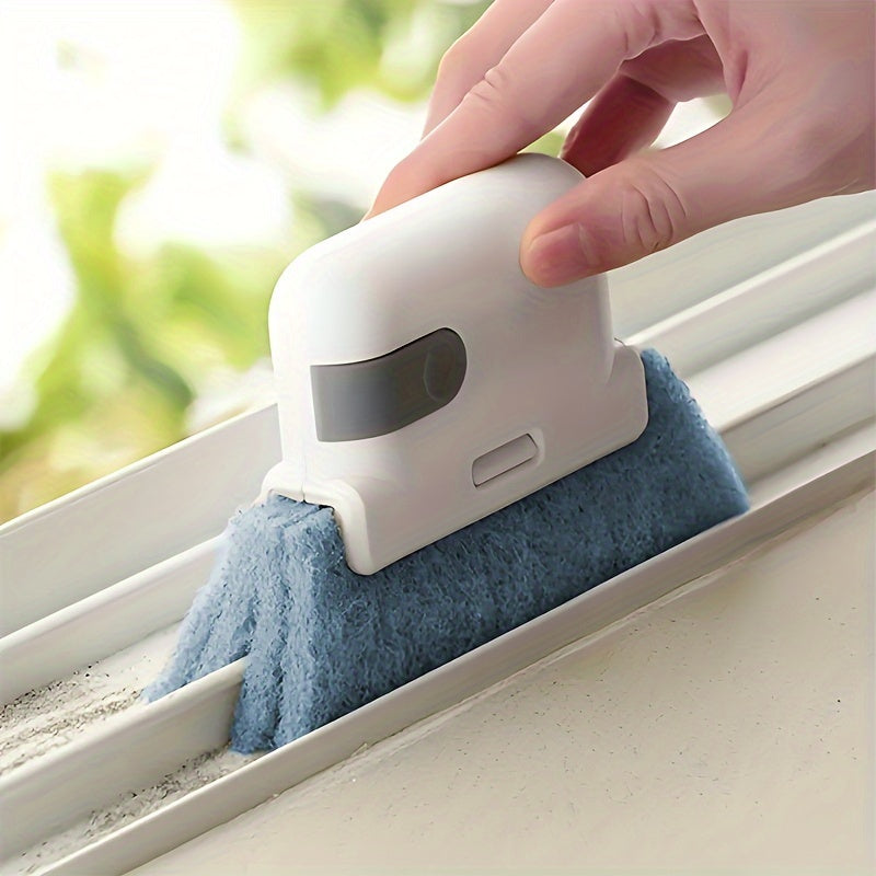 1pc Removable 2-in-1 Slot Brush Window Slot Windowsill Slot Brush Multi-functional Household Window Slot Cleaning Brush