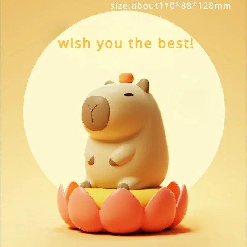 2025 New Cute Dolphin Plastic Night Light Cute Guinea Pig Battery Light Gift Desktop Decoration Stationery Gift