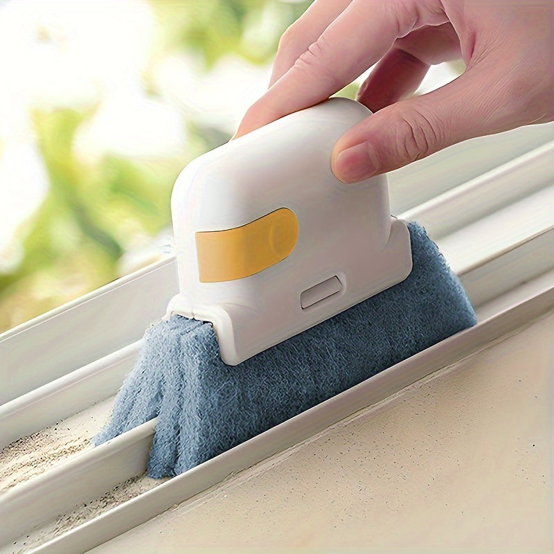 1pc Removable 2-in-1 Slot Brush Window Slot Windowsill Slot Brush Multi-functional Household Window Slot Cleaning Brush